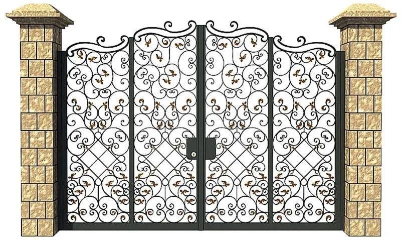 Распашные ворота Commander-13 (Нитроэмаль)