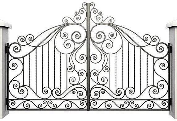 Распашные ворота Commander-16 (Нитроэмаль)