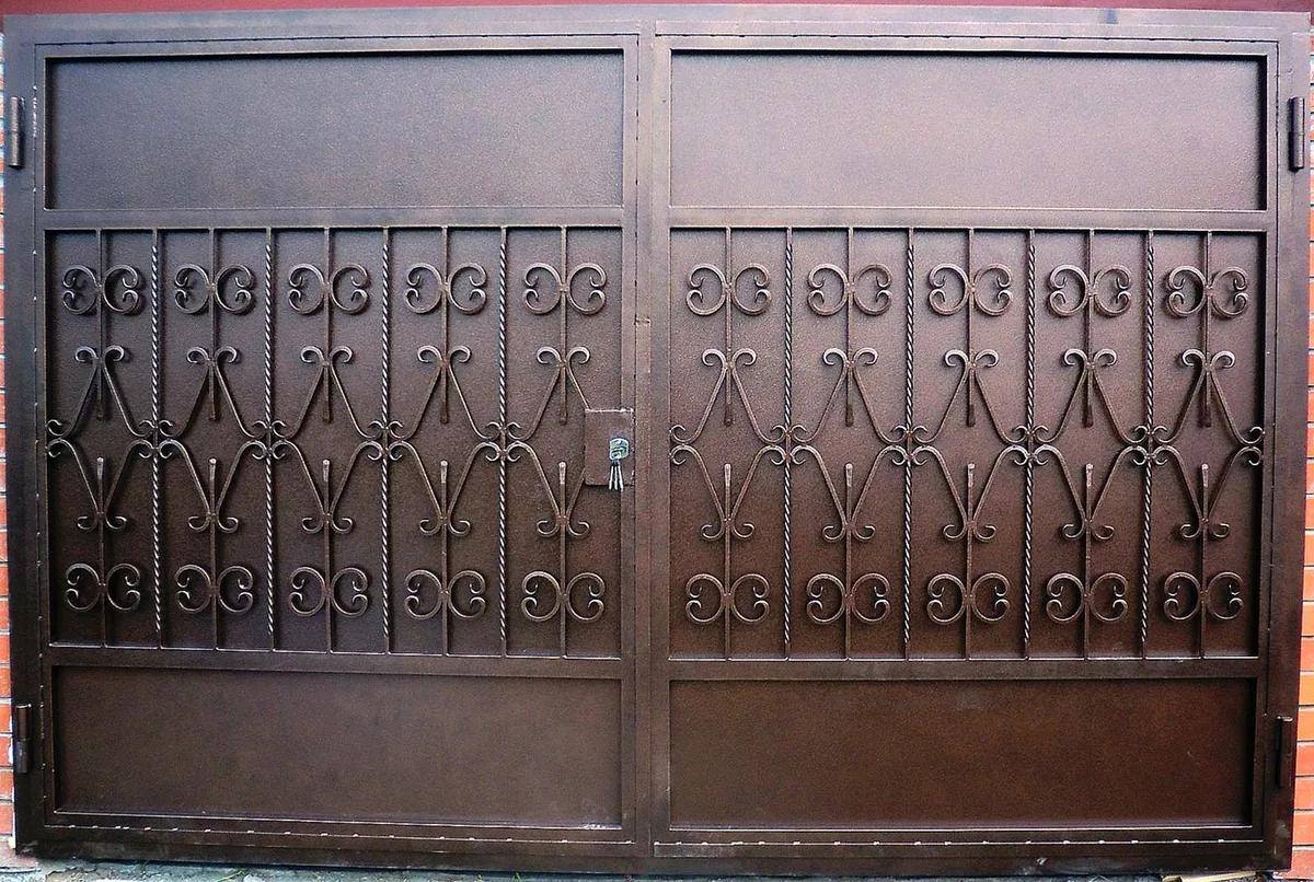 Распашные ворота Commander-17 (Нитроэмаль)