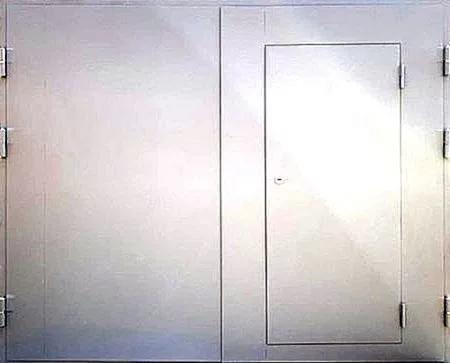 Распашные ворота Grand-18 (Нитроэмаль)